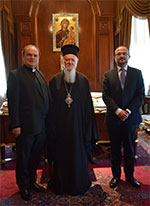 Beim Ökumenischen Patriarchen Bartholomaios I.