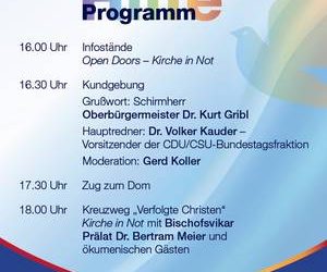 Glaube braucht Bekenntnis – verfolgte Christen brauchen Hilfe