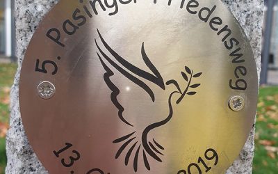 Der 5. Pasinger Friedensweg: Ein Bericht im ACK-Pilgerbuch